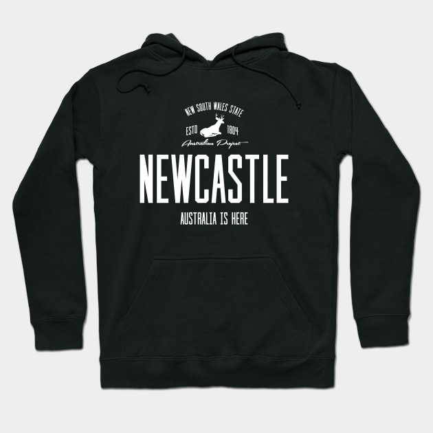 Australia, Newcastle Hoodie by NEFT PROJECT